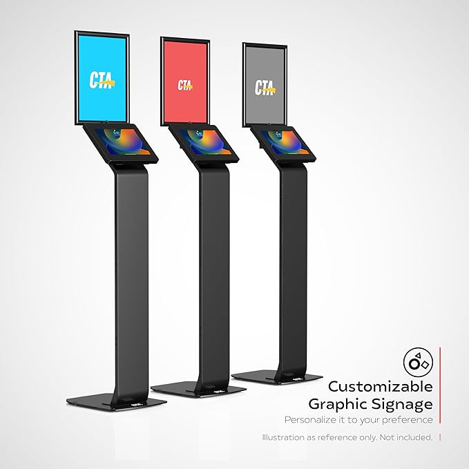 Premium Graphic Sign Floor Stand – CTA Premium Graphic Sign Floor Stand - Image 2