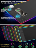 XXL Mouse Pad with Phone Holder - Image 2