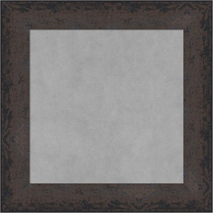 Amanti Art Black Framed Magnetic Board 21x21 Small Vision Board by AmantiArt