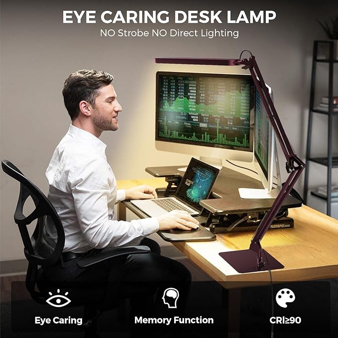 SKYLEO LED Desk Lamp with Slim Base - Image 5