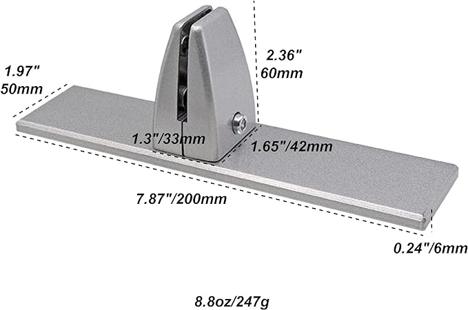 Sneeze Guard Clamp Bracket 4 Pcs Shield Base - Image 4