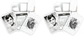 Memoking T02/M02X/M02L White Thermal Paper-10-Year Non-Sticky 53mmx6.5m for Journal Photo Texts Study Notes and More, 3 Rolls (Pack of 2)