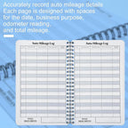 Spakon 2 Pcs Auto Mileage & Expense Log Book - Image 3