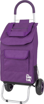 dbest products Trolley Dolly Purple Foldable Shopping cart by dbestproductsInc