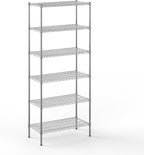 Regal Altair 18" Deep x 36" Wide x 86" Height Wire Shelving Kit | 6-Tier | NSF by Regal+Altair