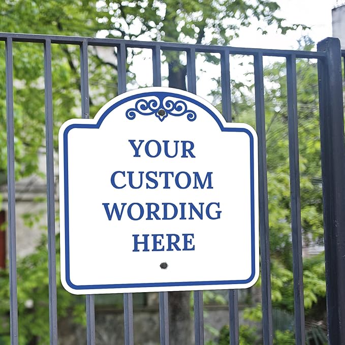 Custom Decorative Sign, Personalized Metal Sign - Image 4