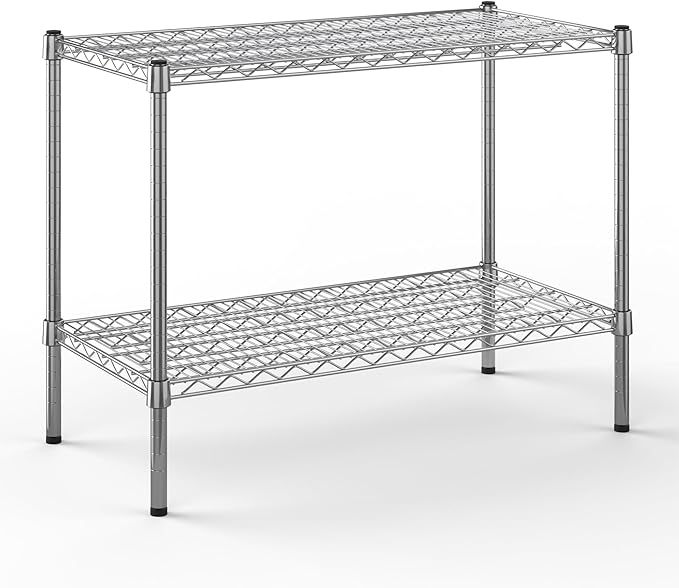 Regal Altair 18" Deep x 36" Wide x 27" Height Wire Shelving Kit | 2-Tier | NSF by Regal+Altair