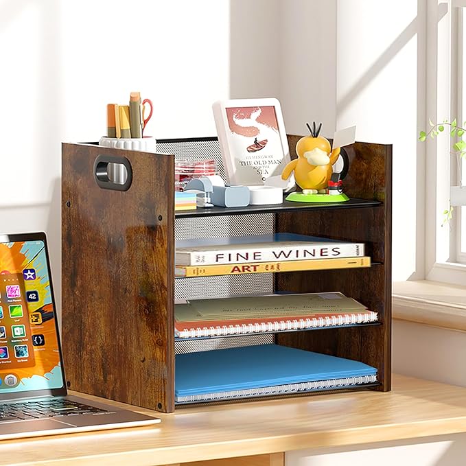 Boershun Wood Desk Organizer - Image 6