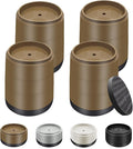 Furniture Risers Bed Risers Heavy Duty 1 inch, 2 inch, 3 inch, 4 inch Round by EnjoyLifeEnjoyHappiness