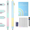 Shuttle Art 4 in 1 Multicolor Pen, 2 Pack Retractable Ballpoint Pens by ShuttleArt