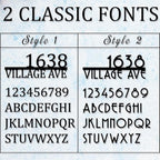 Metal House Numbers for Outside, Address Numbers for House, Address Signs for - Image 3