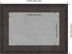 Amanti Art Black Framed Magnetic Board 17x23 Small Vision Board - Image 4