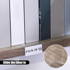 Containlol 50 Pcs Moveable Shelf Label Holders - Image 3