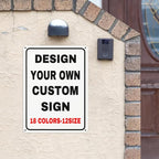 Custom Outdoor Metal Personalized Sign - Image 2