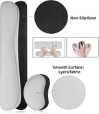 Bloss Leather Desk Pad and Keyboard Wrist Rest, Large Mouse Pad + Keyboard - Image 3