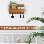 Lucundm Key Holder Wall Mount, Mail Holder - Image 6
