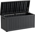 Yardgrace Heavy-Duty 270 Gallon Waterproof Deck Storage Box, Outdoor Storage by Unknown