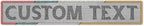 Custom Sign, Custom Street Sign, 11 Font Colors, 13 Font Styles, 4 Hole Options by MySignCenter