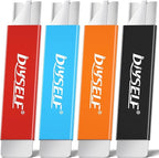 DIYSELF Box Cutters, 4 Pack Small Box Cutter Retractable, Box Cutter Knife by DIYSELF