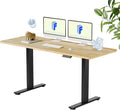 FLEXISPOT EN1 One-Piece Solid Wooden Standing Desk 63 x 24 Inches Height
