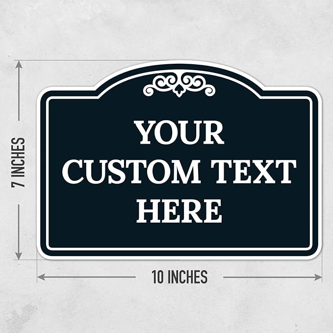 Custom Decorative Sign, Personalized Metal Sign - Image 3