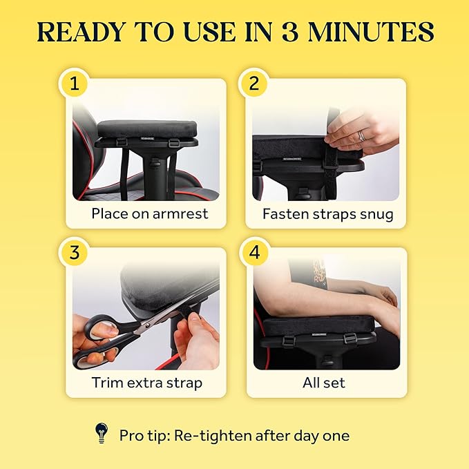 WESTERN COMFORT Thick Armrest Pads - Image 4