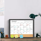 Dry Erase Calendar for Wall, 17x13 Inches Calendar Whiteboard for Wall - Image 8