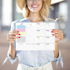 JAMIEKA 52Color Weekly Tearable Planners Pad - Image 2