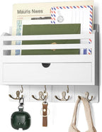 Rebee Vision Decorative Mail Organizer Wall Mount by REBEEVISION