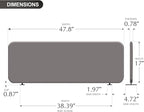 DECOLAB Desk Dividers, Standing Table Divider Panel Partition - Image 5