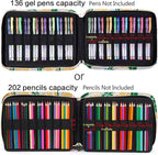 qianshan Pencil Case Holder Slot - Holds 202 Colored Pencils or 136 Gel Pens - Image 5