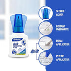 BAZIC Products Correction Liquid 2 in 1, Foam Brush & Precise Metal Tip - Image 3