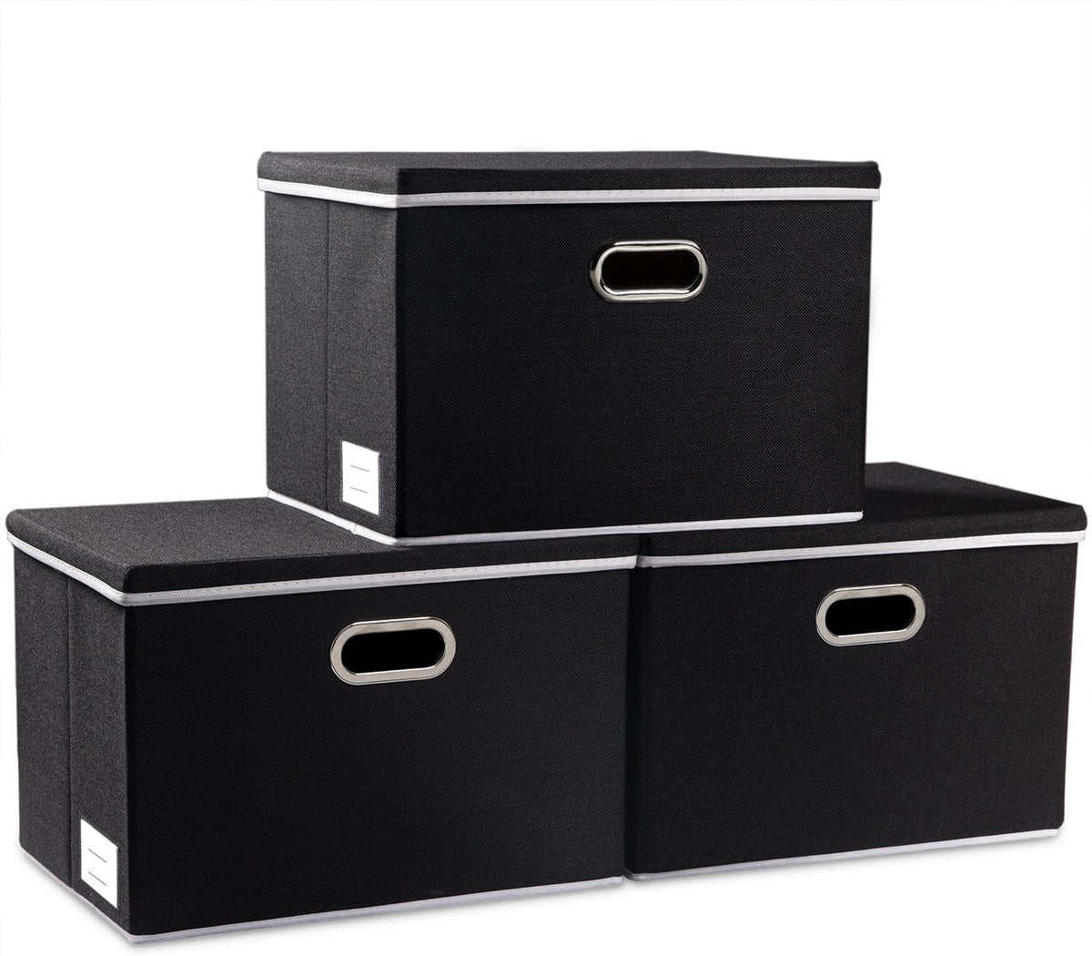 PRANDOM Large Foldable Storage Boxes