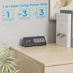 Nightstand Charging Station, Nightstand Edge Power Strip - Image 2
