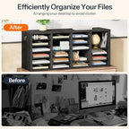 HOOBRO Literature Organizers, 24 Compartments Office Mailbox - Image 6