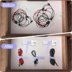 Donruby 24Pcs Silicone Cable Ties - Image 6