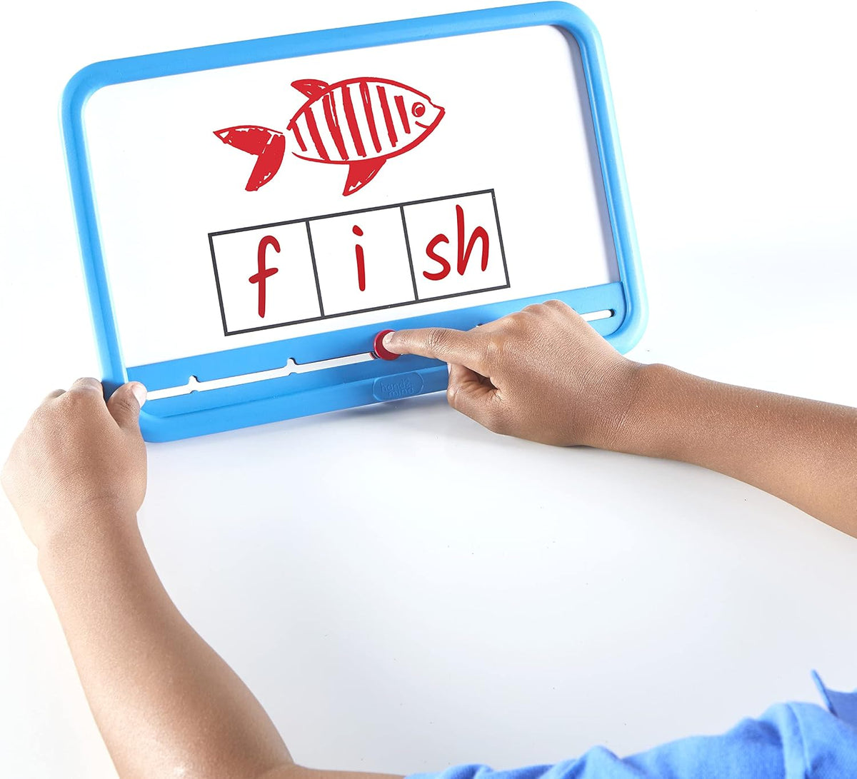 hand2mind Elkonin Boxes Magnetic Dry Erase Boards Set, Set of 8