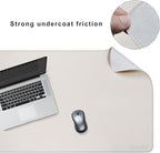 CENNBIE 39.3" x 19.6" Leather Desk mat, Desk mats on top of desks, Perfect Desk - Image 3