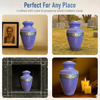 Modern Memorial Aluminum Large Urns - Image 4