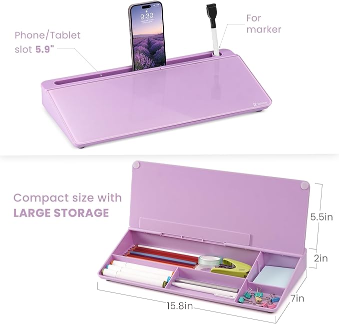 Varhomax Glass Desk Whiteboard - Image 5