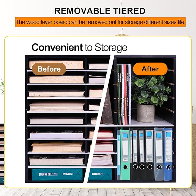 EasyPAG Wooden Literature Organizer - Image 3