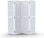 VINGLI 70'' H Room Divider, Non-Woven Fabric Privacy Screen, Indoor Partition by VINGLI