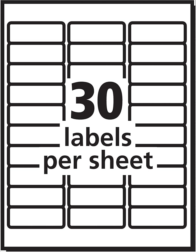 Avery Easy Peel Printable Address Labels - Image 10