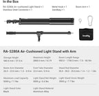 SmallRig 110"/9.2ft Photography Light Stand - Image 8