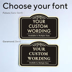 Custom Decorative Outdoor Metal Sign - Image 9