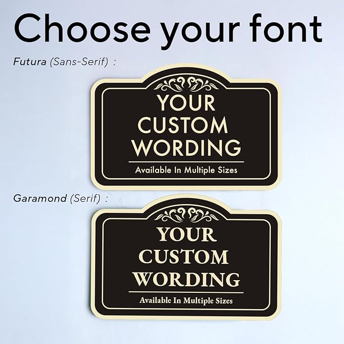 Custom Decorative Outdoor Metal Sign - Image 9