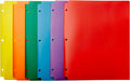 Amazon Basics Plastic 3 Hole Punch Folders by AmazonBasics
