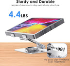 Gorablix Tablet Stand for Desk, 360° Swivel for iPad Holder, Aluminum - Image 2