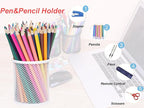 SNOW COOLER Pen Holder Mesh Pencil Holder Metal Pen Holder Cup Pencil Cup Holder - Image 5