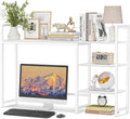 Snughome Desk Shelf, 44.9" Large Desktop Organizer Shelf, Desk Hutch by Snughome